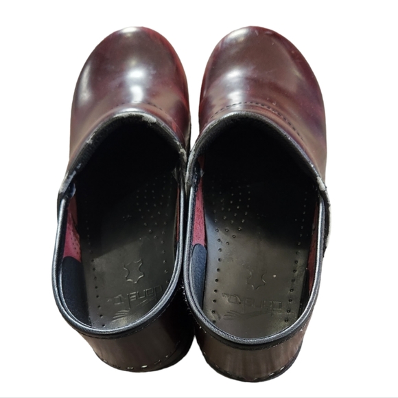 Dansko Professional Brown leather clog slip on shoes - Picture 3 of 6